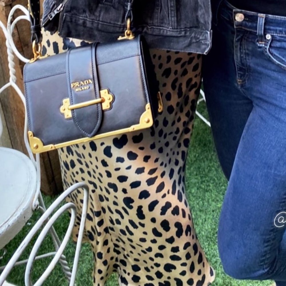 RÉALISATION PAR - Cheetah Midi Skirt - S